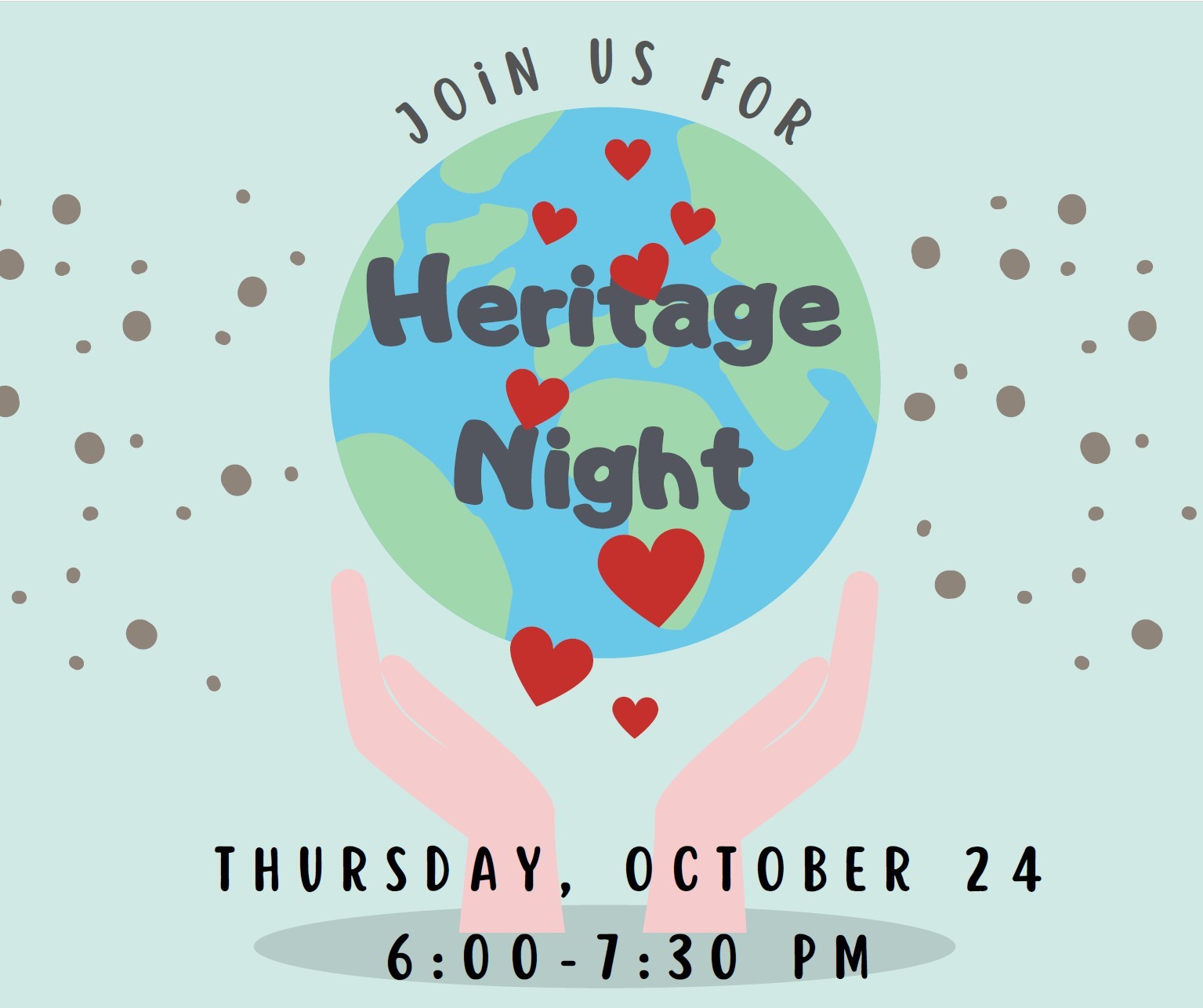 Join us for Heritage Night!